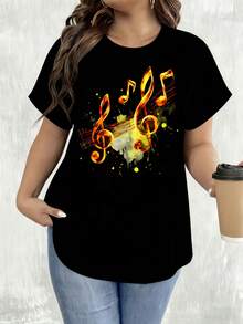 Women T-Shirts - Black - View 6