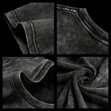 Aki Hayakawa Vintage Washed Sweatshirt Hoodie T-Shirt –  Anime Graphic Pullover, Dark Aesthetic Oversized Streetwear, Soft Cotton Unisex Top, Fox Devil Inspired Design, Gift For CSM Fans - 黑色 - 查看 8