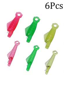 自动鱼形穿线器，适用于缝纫机，可用于针线活、刺绣、缝纫工艺、DIY艺术，轻松快速地穿好手工针！迷你缝纫机穿线器，带钩，鱼形针头插入工艺 - 彩色 - 查看 19