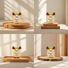 1件装 积极向上的奶牛钩针动物 教师节礼物 - 彩色 - 查看 6