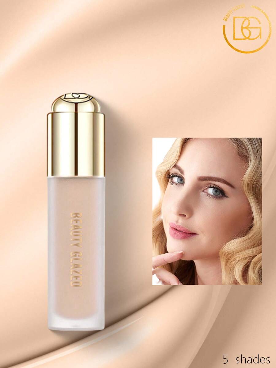beauty glazed 16小时持久遮瑕，完美遮盖瑕疵，易于涂抹，眼周不卡粉 - #102 - 查看 1