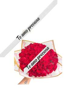 12 Vinyl Ribbon Stickers - Love And Friendship - Assorted Phrases - Party Decorations - Bouquets For Ribbons - Love - I Love You - Party - Bouquets - Friendship - 紅色 - 查看 4