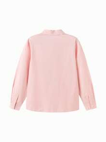 Balabala Baby Boys' Long Sleeve Shirt, Cotton Fashion Spring Top 2026 - Red Hue - View 5