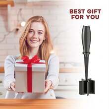 1pc Heavy-Duty Heat Resistant ABS Plastic Meat Chopper, Multifunctional Hamburger Smasher For Ground Beef, Burger Grinder Potato Mixer Tool, Meat & Poultry Tenderizer For Kitchen Cooking - Multicolor - View 7