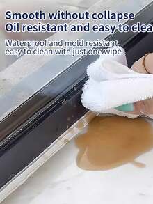 1/2 piezas Sellador de cerámica para azulejos, lavabo, inodoro, tocador, resistente al agua y al moho, relleno para eliminar el moho - Multicolor - Ver 4