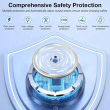 Compatible With Iphone Magsafe17 16 Pro Max Magnetic Wireless Charger Compatible With Apple 15 Plus 14 13 12 11 Charging Phone Accessories