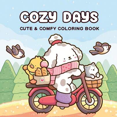 1 Copia del libro de colorear "Momentos Cómodos", adecuado para adultos y niños, con diseños gráficos grandes y minimalistas, de estilo simple pero audaz, que ayuda a relajarse. [Esencial para dibujar a mano] Libro de colorear que se puede dibujar sin pintura previa, para aliviar el estrés, con estilo de garabatos, adecuado para adultos y adolescentes.