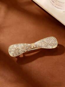 1pc Luxury Rhinestone Butterfly Hairclip, High-End Alloy Spring Clip Elegant Hair Accessory - Multicolor - View 10