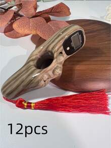 1个木纹LED发光数字计数器 - 彩色 - 查看 24