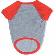 #1 - Playera para Perros Talla M - Grisyrojo - Ver 2