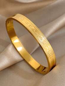 18K镀金奢华复古阿拉伯文字串珠不锈钢手链套装，优雅女士珠宝，适合情人节、派对、晚宴、日常佩戴、约会、嘉年华、新年、婚礼、海滩、圣诞节、周年纪念日等场合，也是送给妈妈的精美礼物，波西米亚风格珠宝，伴娘礼物 - 彩色 - 查看 11