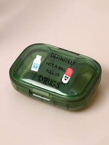 这款实用药盒采用可爱的医疗主题图案，印有精美的图案，适合日常使用、旅行或随身携带药品。它采用多隔层设计，可整齐收纳不同类型的药片、胶囊和保健品。小巧轻便的盒子配有密封盖，可防止泄漏和受潮，保持药品新鲜。 - 彩色 - 查看 11