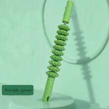 1个狼牙按摩滚轮，10轮腿部肌肉放松工具，双用途深层组织按摩和手臂力量训练器 - 彩色 - 查看 10