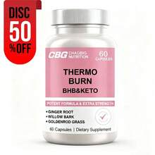 Good Bye Big Belly - Thermogenic Curve And Thermo Curve BHB & KETO | Dietary Supplement With Green Tea Leaf, Garcinia Cambogia, Apple Cider Vinegar, Ginger Root, Willow Bark, Goldenrod Grass - Suitable For Women And Men - Capsules - Packaging May Vary - THERMO CURVE - 查看 7