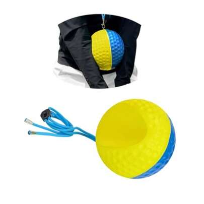 Golf Training Aid Ball For Impact Precision Consistent Swings - Master Body Connection To Fix Slicing Scooping Chicken Wing Simple And Effective Golf Training Tool