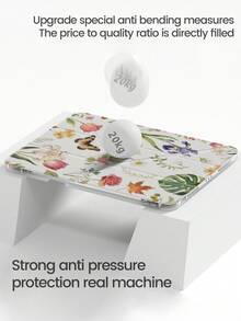 Ốp lưng dạng gập chữ Y hai mặt bằng acrylic trong suốt, màu sắc tươi tắn và dễ thương, họa tiết hoa, cỏ và bướm, chống sốc và tương thích với iPad thế hệ thứ 7 và thứ 8 (10.2 inch). Bao gồm cả ốp lưng iPad thế hệ thứ 10 có khe cắm bút cảm ứng và chức năng bật/tắt màn hình. Món quà lý tưởng cho các dịp lễ và năm mới. - Nhiều màu - Xem 5