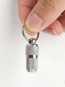 1pc Sparkling Metal Pill Holder With Handle For Tumblers - Bling Cup Accessory, Unscented Tablet Organizer, Food Contact , Perfect For Daily Medication Management, Daily Pill Organizer | Bling Cup Accessory | Decorative Compartment, Pill Box - Multicolor - View 7