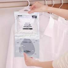 Schwere wiederverwendbare Luftentfeuchter-Tasche - Luftentfeuchter-Tasche mit transparentem Fenster und Feuchtigkeitsanzeige, ohne Batterie, ideal für Schrank, Keller, Badezimmer, Küche, Studentenwohnheim - perfekt für feuchte Umgebungen, Schrank-Luftentfeuchter, sichtbare Feuchtigkeitsaufnahme, strapazierfähiges Absorptionsmaterial - Verschiedenfarbig - Übersicht 3