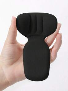 1/2 Pairs Heel Grips Liner Cushions - Snug Heel Pads Inserts For Loose Shoes, Unisex Shoe Filler To Improve Fit & Comfort, Prevent Heel Slip & Blisters - Black - View 6