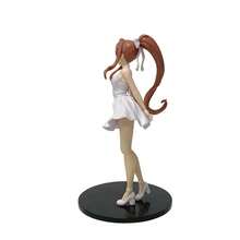 Doki Doki Literature Club! Monica Anime Figure, Ball Gown 2D Beautiful Girl Collectible PVC Figurine, Perfect For Desktop Display Shelf Ornament Gaming Setup Decor, Ideal For DDLC Fans Birthday Christmas Gift Giving - 禮服莫妮卡袋裝 - 查看 5