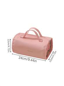 Large Capacity Portable Makeup Bag, High Cost-Performance PU Waterproof Toiletry Bag, Transparent Cosmetic Bag, Cosmetic Storage Bag, Detachable Independent Compartment Design, Skincare Bag, Toiletry Bag, Travel Storage Bag, Travel Toiletry Bag, Small Makeup Bag - Multicolor - View 13