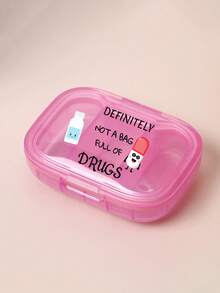 这款实用药盒采用可爱的医疗主题图案，印有精美的图案，适合日常使用、旅行或随身携带药品。它采用多隔层设计，可整齐收纳不同类型的药片、胶囊和保健品。小巧轻便的盒子配有密封盖，可防止泄漏和受潮，保持药品新鲜。 - 彩色 - 查看 9