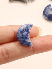 Moon Crystal Worry Stone Bulks Moon Stone Crystal Chakra Worry Stones Assorted Palm Pocket Quartz Moon Gemstone Gift For Witchcraft Meditation Reiki Balancing Home Decor - Moonstone - View 5