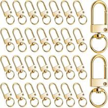 10/20/30pcs Metal Lobster Clasp Swivel Snap Hook, Suitable For Keychain Making, DIY Crafts, Strap Making, Bag Keychain Connector, Jewelry Making, Etc. - Keychain - View 7
