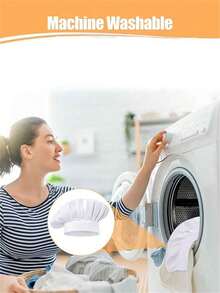 Adjustable Chef Hat, Suitable For Men And Women, Baking, Cooking, Kitchen - Multicolor - View 6