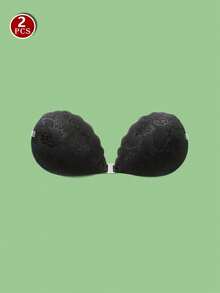 提花提拉乳贴，隐形自粘丰胸乳贴，女士内衣及贴身用品 - 杏色 - 查看 27