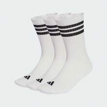 Adidas 3-Pack Unisex Casual Sporty Mid-Calf Socks, JZ0532