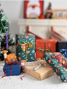 1 rolo de 100 jardas de fita brilhante a laser, fita e laço para casamento, fita metálica ondulada, adequada para decoração de casamentos e festas, decoração de quarto de noiva, aniversário, Dia dos Namorados, Páscoa, embrulho de presentes, decoração floral, papel de embrulho para flores frescas. - Multicolorido - Ver 4