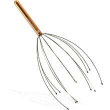 Scalp Massager, Head Scratcher, Manual Head Massager For Stress Relief, Relaxing Scalp Scratcher, Tingler For Gentle Hair Stimulation (1 Pack, Color Varies),38521908 - 藍白色 - 查看 1