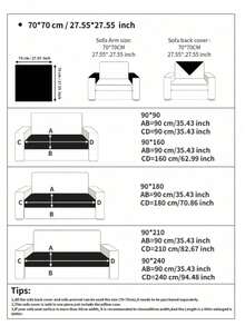 1pc Burgundy Soft Velvet Sofa Cushion, Armrest Pad, Backrest Pad, Excluding Throw Pillow, Minimalist Style, Non-Slip Back, Multi-Functional, Stain-Resistant, Dust-Proof, Wear And Scratch Resistant, Suitable For Holiday Decor, All Season