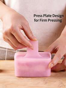 2pcs Plastic Sushi Rice Ball Mold Tools, Triangle/Rectangle Kitchen Sushi Rice Ball Maker Magic Tools, Silicone Rice Ball Mold, Easy Release Rice Ball Mold, Suitable For Moms And Food DIY Enthusiasts