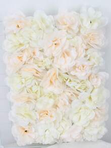 1pc Dahlia Flower Wall Panel, For Flower Wall Backdrop, Artificial Dahlia Flower Board, Artificial Floral Backdrop, Suitable For Wall Decor, Party Wedding Decor, Bridal/Baby Shower Decor, Christmas Party Decor, Thanksgiving Decor - Multicolor - View 13