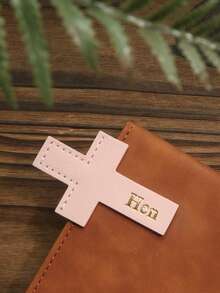 1 pièce Signet personnalisé en or avec nom, signet personnalisé avec estampage à chaud du nom, signet vintage avec croix, marque-page personnalisé, onglet de coin, cadeau de lecture de la Bible, accessoire charmant pour les amateurs de livres, signet pour les rats de bibliothèque, cadeau pour les amateurs de livres - Multicolore - Voir 19