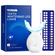 Teeth Whitening Accelerator, Teeth Whitening Care Tool, Wireless LED Teeth Whitening Light, 400mAh, Suitable For Home Use And Portable