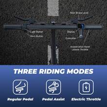 500W Folding Electric Bike For Adults And Teens, 48V 10.4AH Removable Battery, 18 MPH, Front Basket & Mobile Phone Mount, Commuter & Campus Ebike For Adults, 32 Miles Range - T1-18MPH Foldable Electric Bike - 查看 4