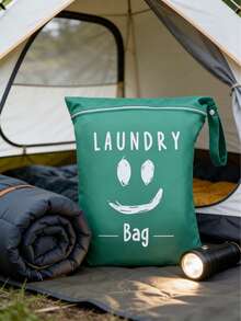 Bolsa de almacenamiento extra grande, bolsa de lavandería lavable para el hogar y los viajes, bolsa organizadora plegable, bolsa de regalo multiusos para fiestas, adecuada para regalar a mamá/papá/hermana/abuelo, bolsa de lavandería - Multicolor - Ver 1