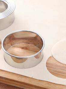 Stainless Steel Dumpling Maker Set, Includes Small, Medium And Large Dumpling Wrappers Molds, Kitchen Gadget For Easy Dumpling Making - Silver - View 7