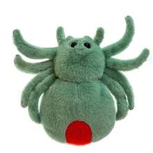 1pc Realistic Red-Tailed Spider Polyester Pillow, Office Nap Pillow, Funny Plush Doll, Office Break Pillow, Holiday Gift, Valentine's Day Gift, Party Gift - Multicolor - View 7