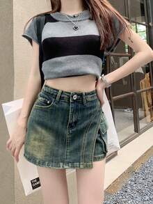 Women Shorts - Blue - View 3