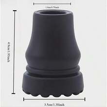 Replacement Head For Walking Aids, Compatible With Various Walking Aids, Heavy-Duty Rubber Head With Locking Mechanism, Thickened Safety Grip, Suitable For The Elderly And Mobility Aids. - Multicolor - View 9