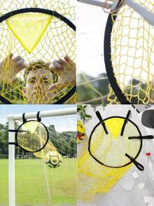 1个足球门目标网，用于任意球射门练习，足球门定位训练网