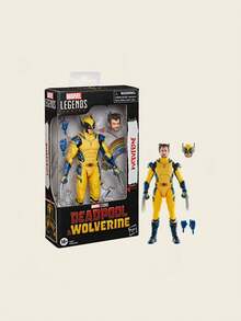 Hasbro Bộ sưu tập  Legends - Wolverine & Deadpool - Mô hình Wolverine cao 9,72 inch | Được cấp phép chính thức, các bộ phận có thể tháo rời để tạo dáng năng động, mô hình Wolverine ấn tượng, đồ chơi sưu tầm lý tưởng làm quà tặng ngày lễ, chất liệu nhựa ABS, dành cho trẻ từ 4 tuổi trở lên. - Nhiều màu - Xem 1