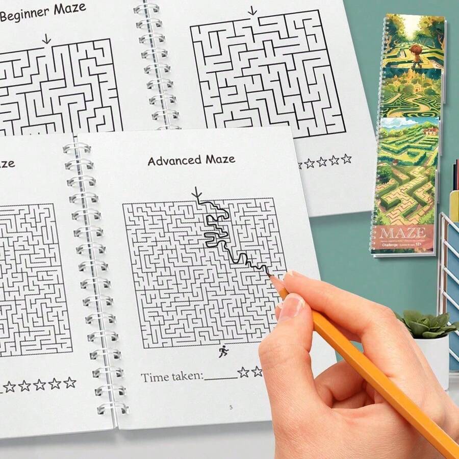 迷宫冒险解谜书，一款经典的寻路益智游戏，能够提升专注力和问题解决能力，非常适合放松身心、养成规律作息和持续提升技能。 - 迷宮 - 查看 1