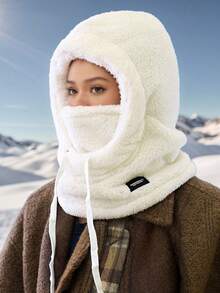 1 Stück/2 Stücke Unisex Balaclava Mütze und Schal Set, Winter warm windundurchlässige Skimaske für Outdoor-Sport, Reisen, Wandern, Skifahren, Geschenk, geeignet für den täglichen Gebrauch, Urlaub, Party - Verschiedenfarbig - Übersicht 4