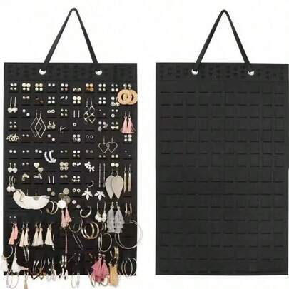 Felt Earring Hanging Bag, Earring Storage Hanging Bag, Wall-Mounted Jewelry Hanging Bag, Wall-Mounted Necklace Storage Bag