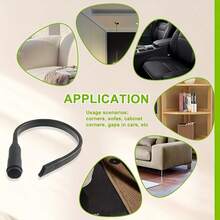 3pcs Universal Vacuum Cleaner Hose Adapter Kit - 25 Inch Flexible Crevice Tool Attachments - Fits 1-1/4 Inch Or 1-3/8 Inch (32mm-35mm) Vacuum Hose Connectors - Flat Crevice Nozzle Interface - Multicolor - View 8